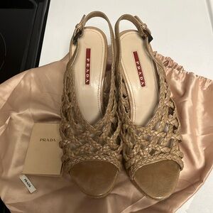 Prada sandals size 38